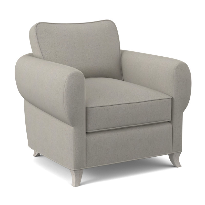 Cocoon Sunbrella® Boucle Armchair, Libby Linen, Bisque