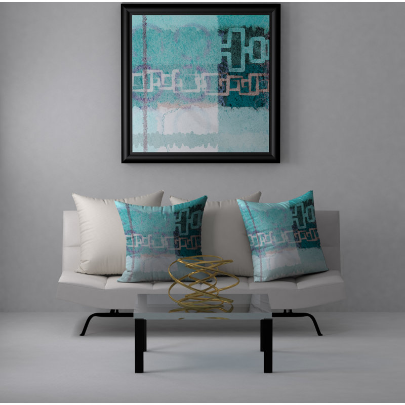  Housse de coussin carré et insert, 18" x 18"