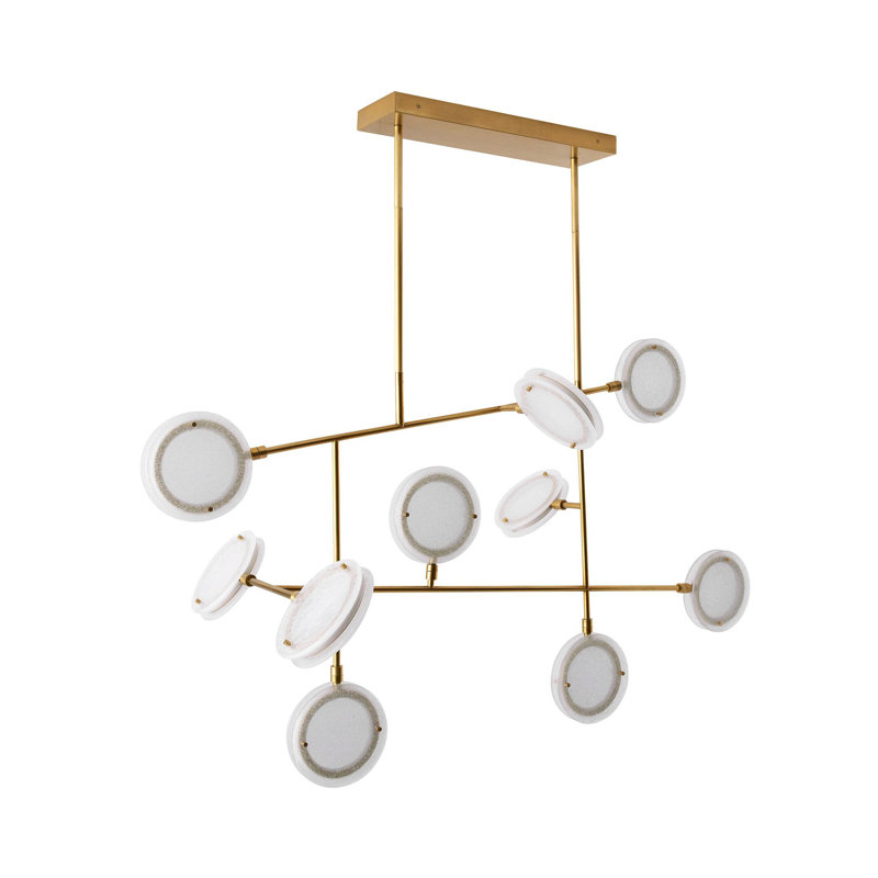 Meridian 10 - Light LED Chandelier