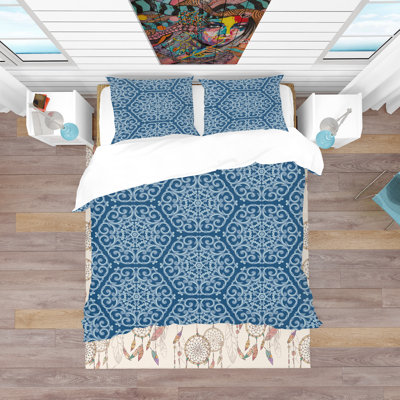 Ensemble de housse de couette rétro