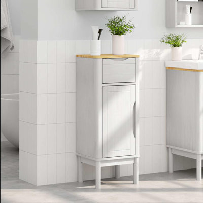 Solid Wood Bathroom Cabinet