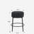 Stool 30" Tall, Round High Bar Stools, Set   2 - Contemporary upholstered dining stools for kitchens, coffee shops and bar stores - Includes sturdy hardware support legs-221149334-221149337-221149332