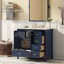 Ensemble de meuble-lavabo élégant avec rangement et durabilité