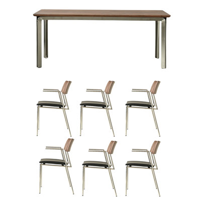 High quality solid wood table set