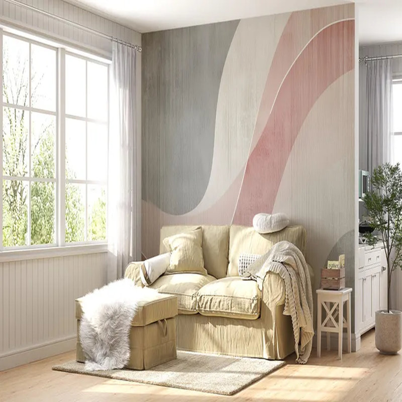 Soft Blush Wave, 108" L x 192" W