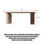 Bureau italien moderne en bois massif italien-322130993