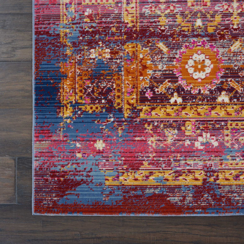 Oriental Indoor Rug, Rectangle 4' x 6'