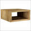 Table basse spacieuse carrée avec plateau généreux de 39 po x 39 po, parfaite pour servir et exposer dans les salons modernes