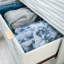 Commode de chambre à 4 tiroirs, commode verticale pour espaces de vie