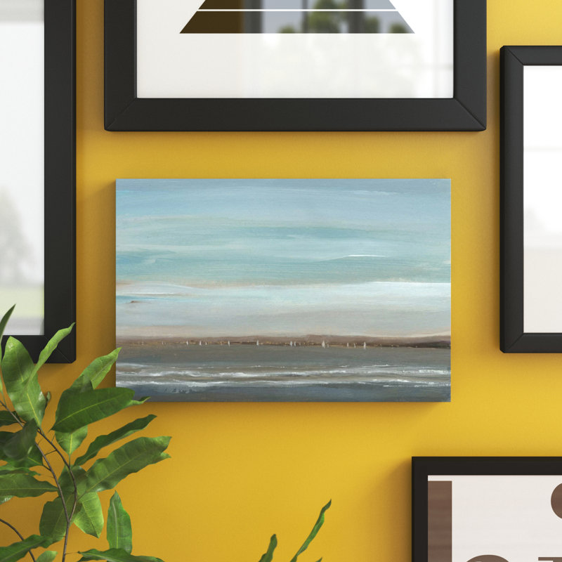 " Distant Coast II ", 12" H x 18" W x 1.5" D