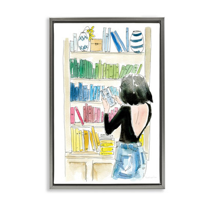 Cadre flottant de navigation dans la bibliothèque, design par Mercedes Lopez Charro