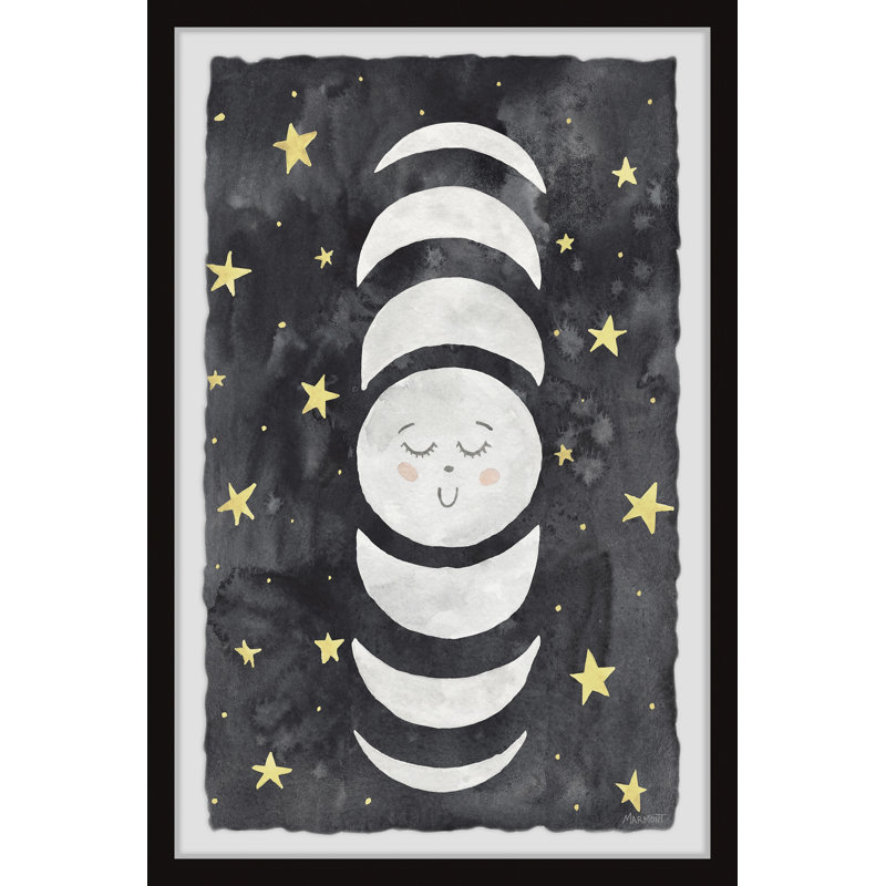 «Bickel Moon Berceuse», reproduction encadrée, H 30 po x l 20 po x P 1,5 po