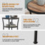 Aderes Side Table with Storage-1593912285