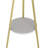 Coat Rack Hat Stand Free Standing Display Hall Tree Metal Hat Hanger Garment Storage Holder With 9 Hook, Gold-1152660425