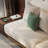 Simple Floor Straight-Line Fabric Sofa