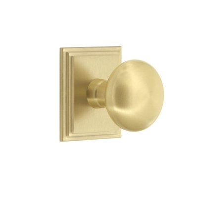 Grandeur Concealed Screw Mechanism Mushroom Knob