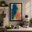 Overlapping Forms Mid-Century - Wrapped Canvas-1558850323-1558850324