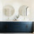 Premium Metal Frame Shatterproof Wall Mount Mirror - FM4-110252319-110252320