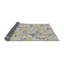 Tapis à tisser jaune/blanc/bleu-1079736917