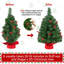 Lighted Artificial Fir Christmas Tree-263304472