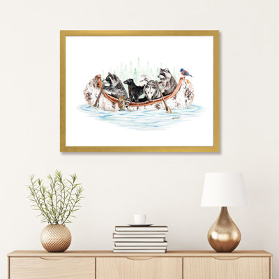 " Critter Canoe " by Holly Simental