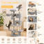 Arbre à chat 69,7 po multi-niveaux, centre d'activité pour chat