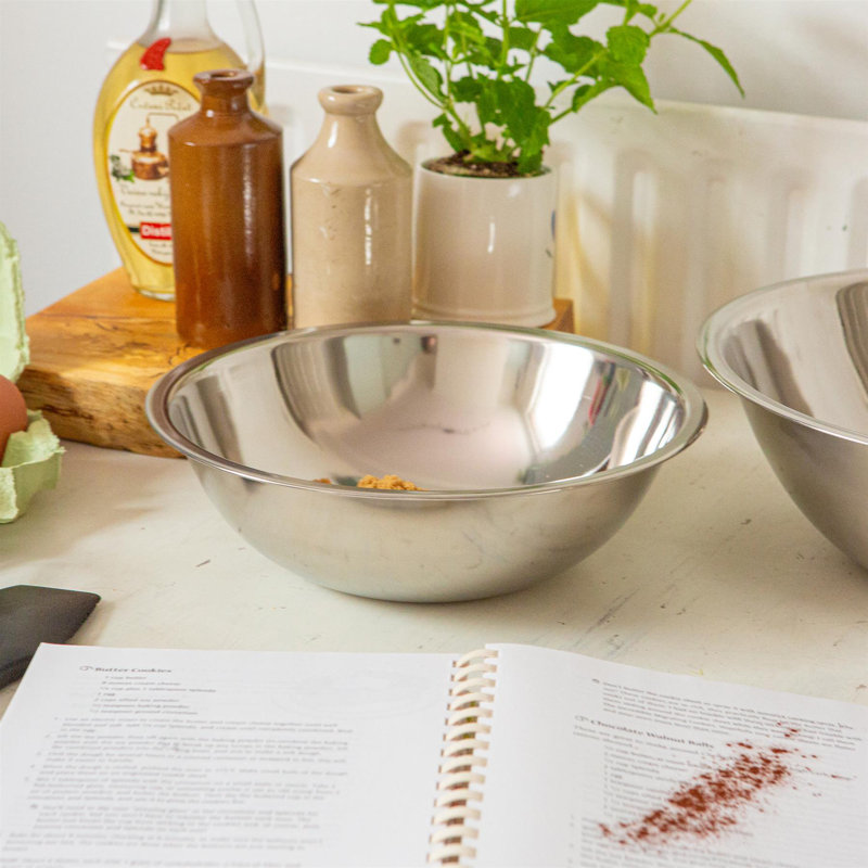 Argon Tableware - Stainless Steel Mixing Bowl, 27.50cm