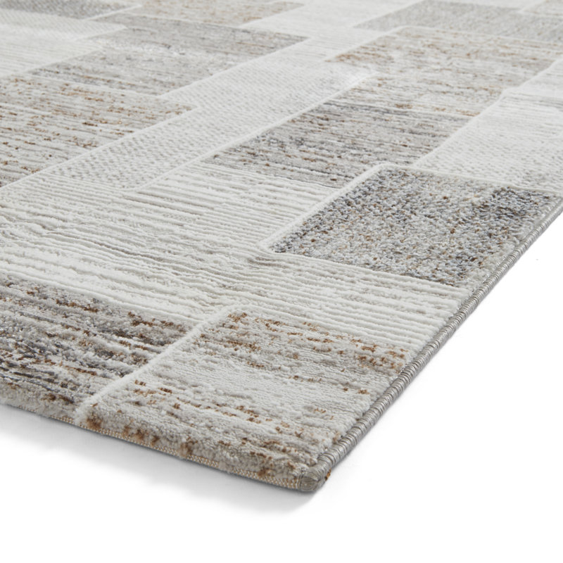 Hayllie Abstract Machine Tufted Area Rug, Rectangle 160 x 230 cm