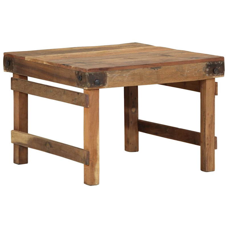 Coffee Table Solid Reclaim Wood Reclaimed Living Room Accent Home, 40" H x 55" W x 60" L