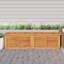 Dakota Fields Garden Storage Box With Bag Solid Wood Teak