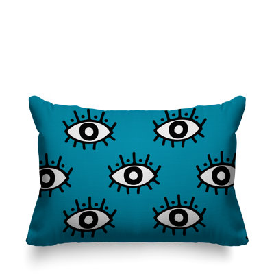 Coussin intérieur / extérieur Ankara Evil Eye