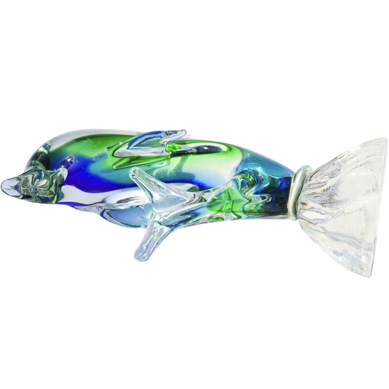 Murano Decorative Figurine Dolphin