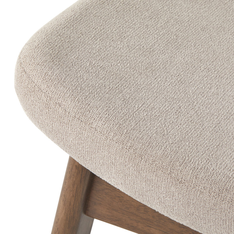 Ayres Upholstered Side Chair with Ottoman