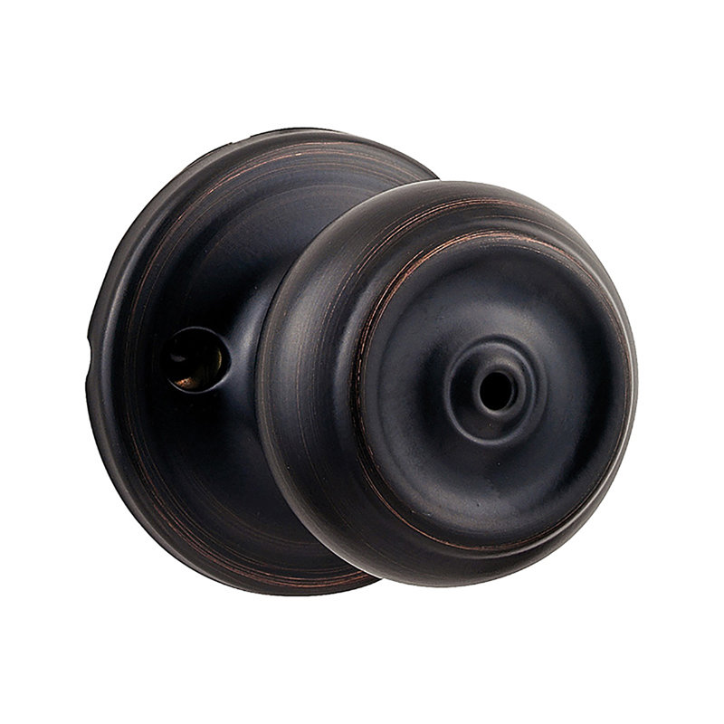 Phoenix Privacy Door Knob, Venetian Bronze