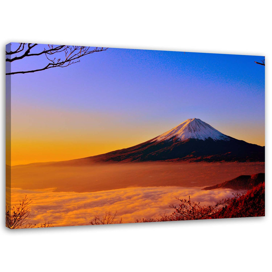 Leinwandbild Mount Fuji Mountain Landscape