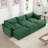 Chenille sectional sofa-1222058642