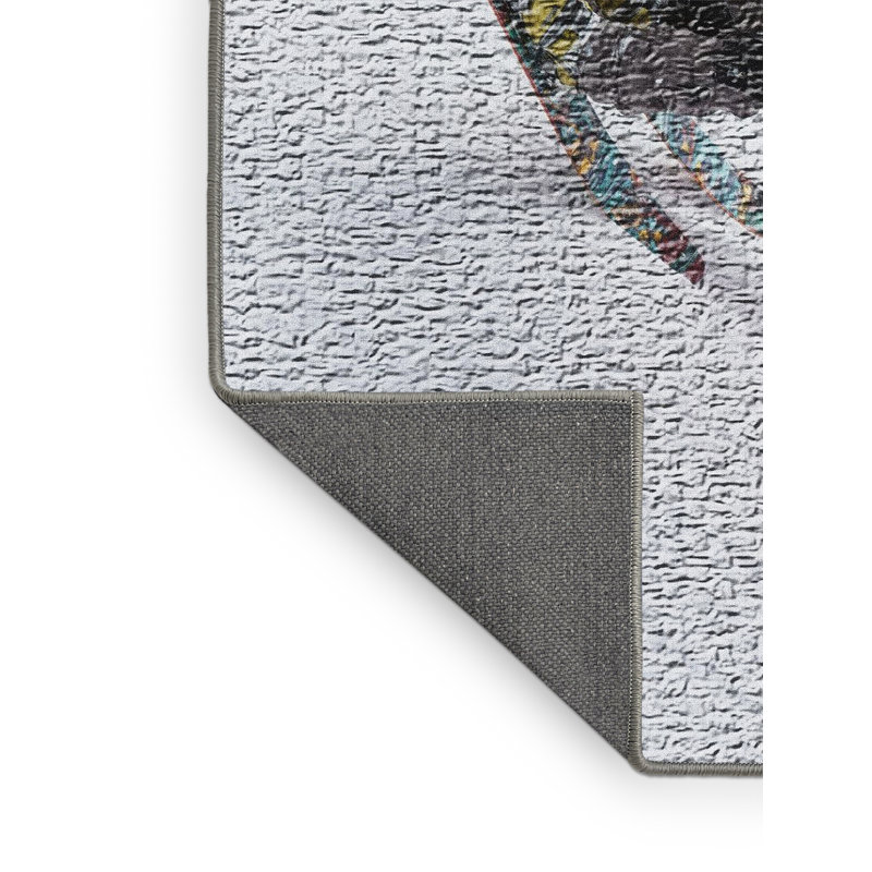 Tapis 3 zones grise ski, Rectangle 2 pi x 5 pi