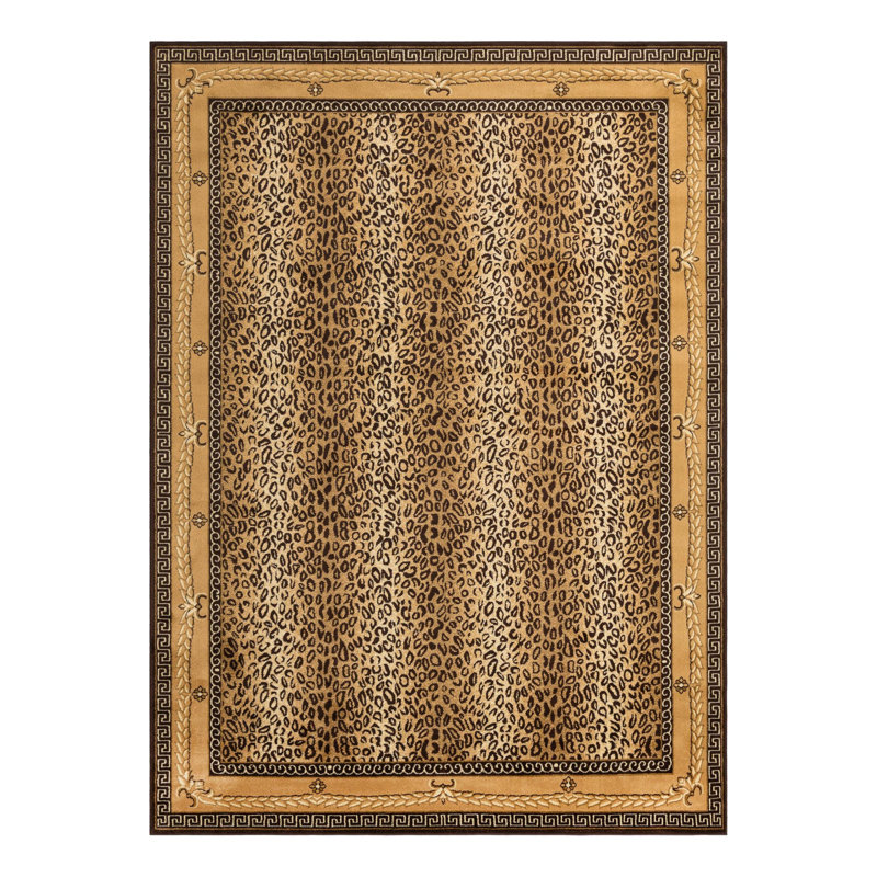 Animal Print Indoor Rug, Rectangle 9' x 12'