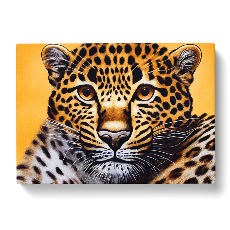 Beguiling Leopard - Wrapped Canvas, 35cm H x 50cm W x 3cm D