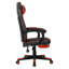 JR Knight Adjustable Reclining Ergonomic Faux Leather Swiveling PC & Racing Game Chair with Footrest-59205761