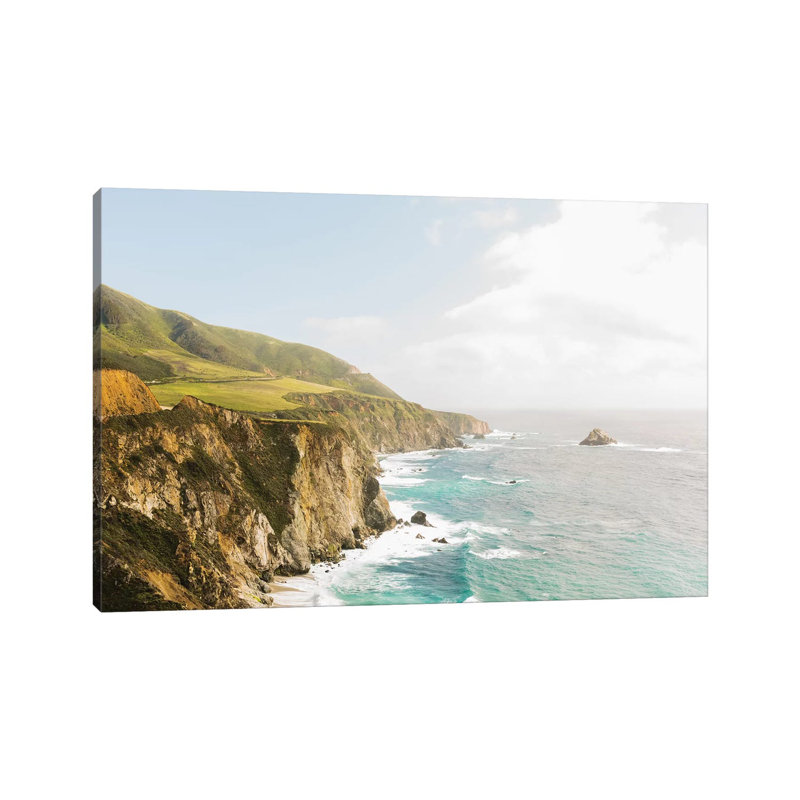 Big Sur I, California by Lovelylittlehomeco - Wrapped Canvas Print, 101.6 cm H x 66.04 cm W x 3.175 cm D