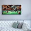 Art mural sur toile Kelissa «Pool Shark In Bar» par Rey Klimt-450446840