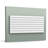 5/8 in D x 9-7/8 in W x 78-3/4 in L Primed White Plain Modern Hill Polyurethane Panel Moulding
