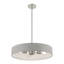 Lustre cylindrique 1 lumière à abat-jour Silke-1681357540