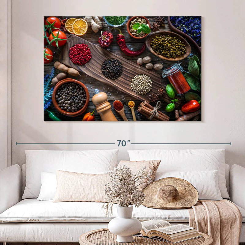Yarlin Spice For Taste, 34" H x 51" W