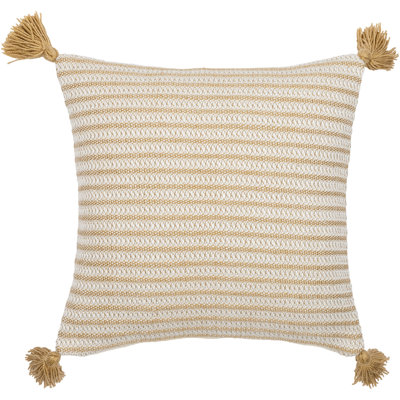 Ryazan Striped Reversible Throw Pillow