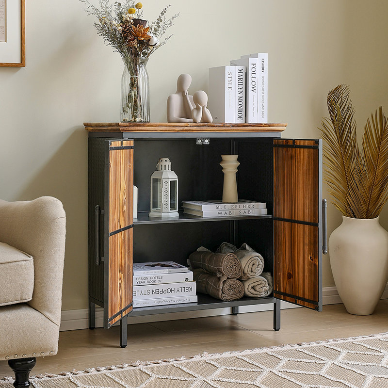 Iron 2 - Door Rectangle Accent Cabinet