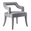 50cm H Velvet Upholstered Armchair-175625604