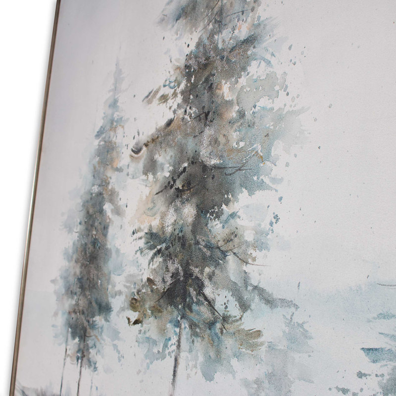 Mystic Woods, toile peinte à la main - peinture