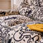 Creative graffiti bean bag sofa